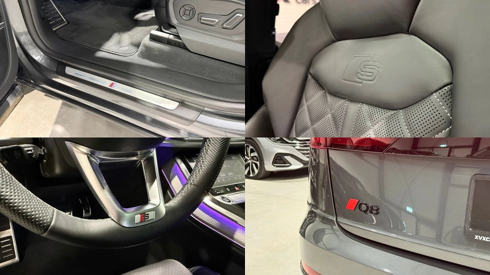 Audi Q8 55TFSIe S-Line Ventilatie B&O Matrix Trapa Punte viratoare - imaginea 17