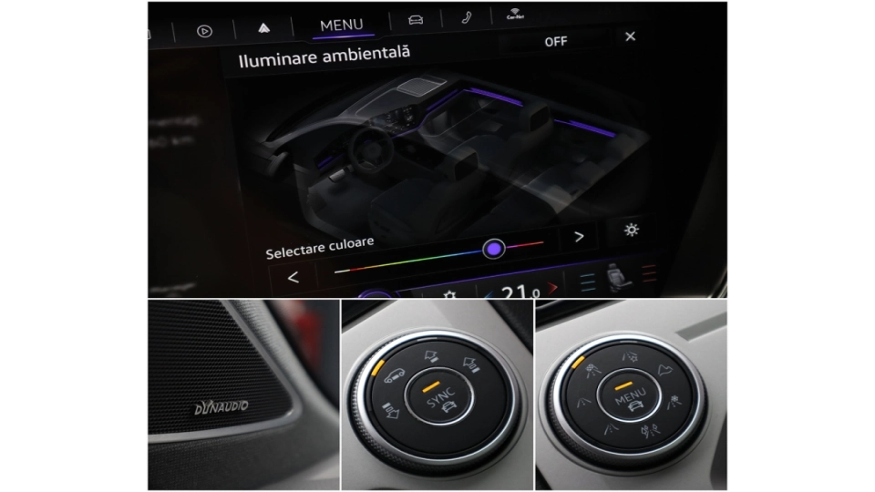 VW Touareg R Line 462 cai Panoramic IQ Light Ventilatie Keyless HeadUp - imaginea 39