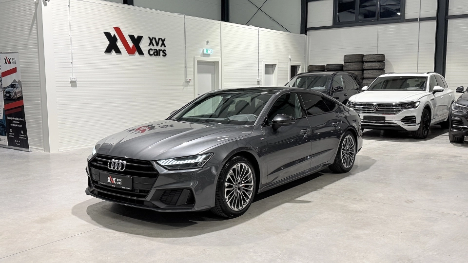 Audi A7 55 TFSIe SLine Matrix Trapa Ambientale Keyless - imaginea 1
