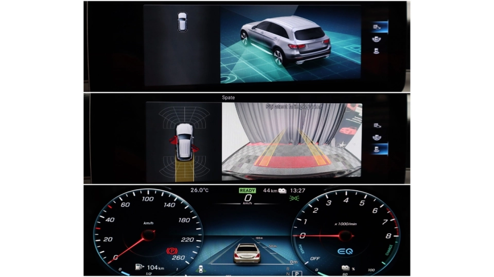 Mercedes GLC 300e AMG Burmester Ambientale Panoramic - imaginea 36