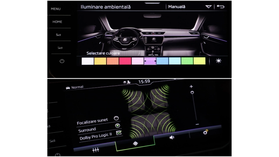 Skoda Superb Combi PlugIn DSG Laurin&Klement Matrix Webasto Ambientale - imaginea 37