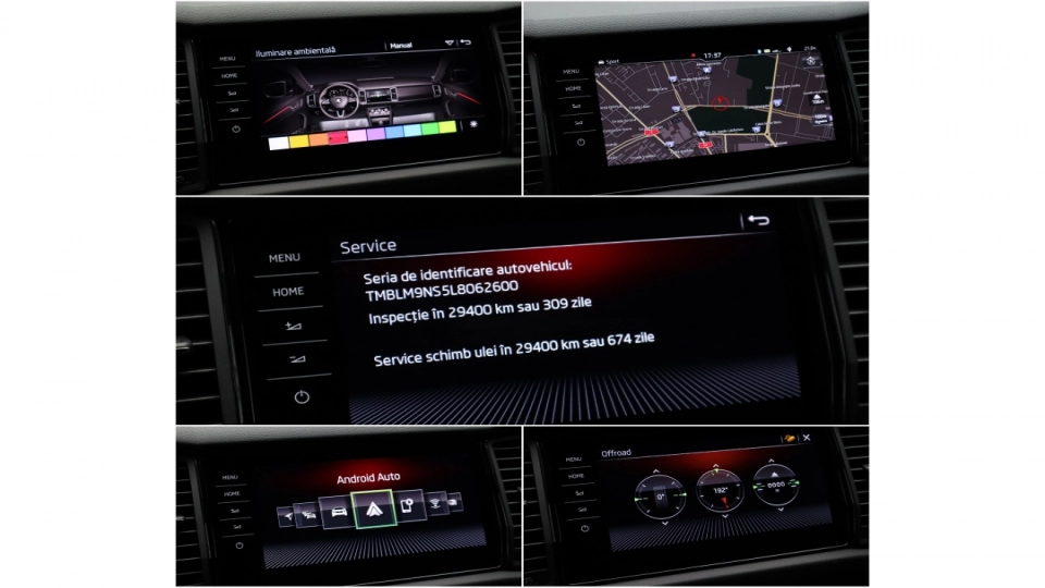 Skoda Kodiaq VRS 4x4 2.0 BiTDI 240cp Cockpit Canton DCC Camera spate - imaginea 38