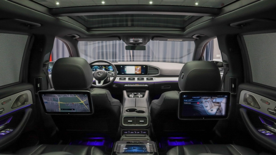 Mercedes GLE 350 de AMG Incalzire/Ventilatie Tablete spate Burmester - imaginea 7