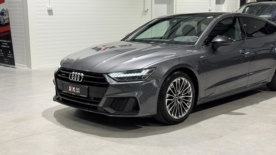 Audi A7 55 TFSIe SLine Matrix Trapa Ambientale Keyless - imaginea 10