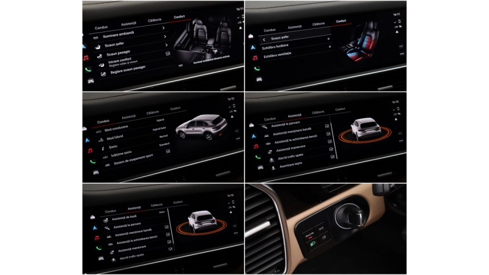 Porsche Cayenne e-hybrid Ventilatie fata/spate Burmester Softclose - imaginea 38