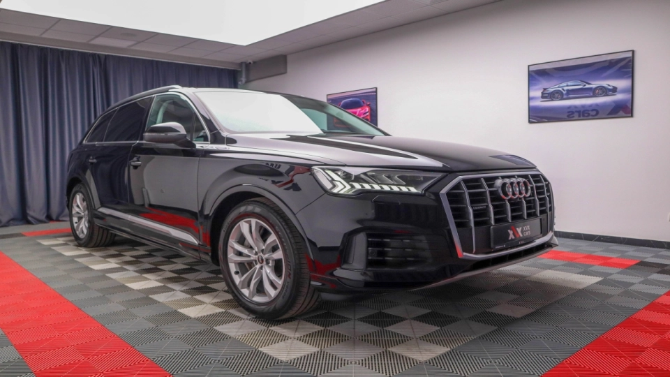 Audi Q7 55TFSIe Quattro Matrix LED Ambientale Cockpit HeadUp Keyless - imaginea 3