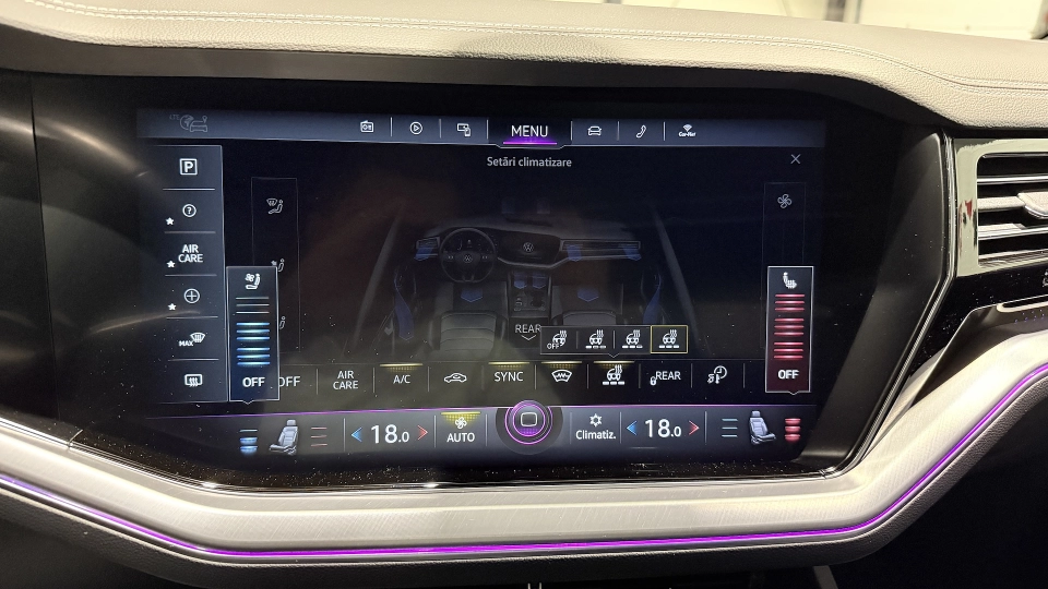 VW Touareg eHybrid Ventilatie Panoramic IQ Light Keyless Carlig 360 - imaginea 31