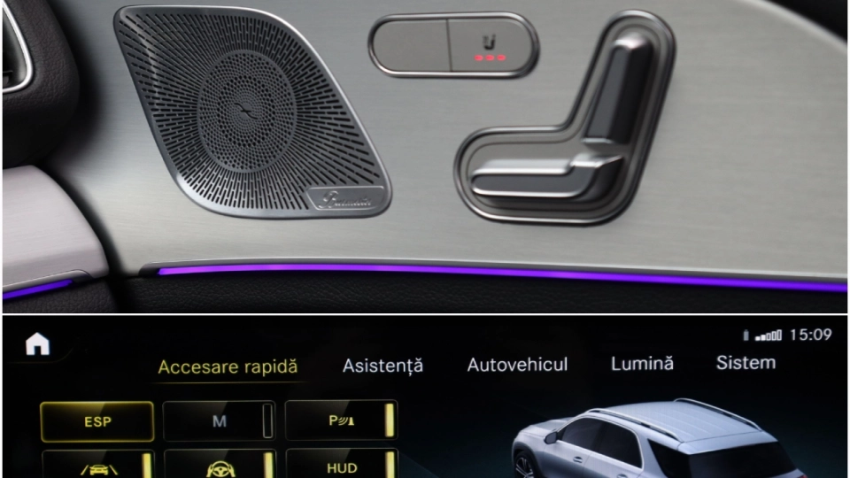 Mercedes GLE 350de 4Matic MultiBeamLED ACC Burmester Cam360° - imaginea 36