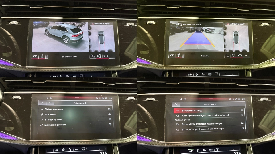 Audi Q8 55TFSIe S-Line Ventilatie B&O Matrix Trapa Punte viratoare - imaginea 35