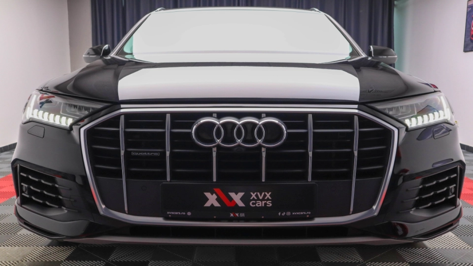 Audi Q7 55TFSIe Quattro Matrix LED Ambientale Cockpit HeadUp Keyless - imaginea 2