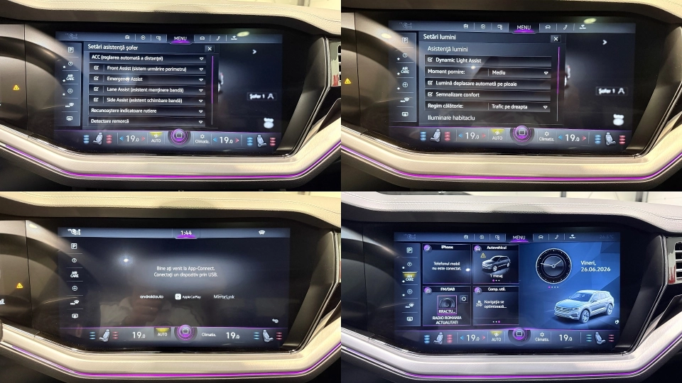 VW Touareg eHybrid Masaj Ventilatie Panoramic IQ Light Keyless Carlig - imaginea 36
