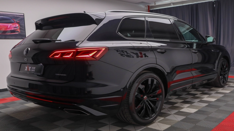 VW Touareg R Line 462 cai Panoramic IQ Light Ventilatie Keyless HeadUp - imaginea 19