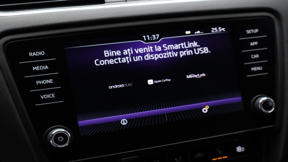 Skoda Octavia Style 2.0 TDI DSG Keyless LED Android/Apple - imaginea 35