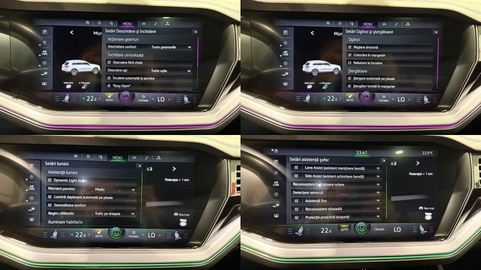 VW Touareg R Ventilatie Trapa Masaj Ambientale Incalzire Carlig - imaginea 33