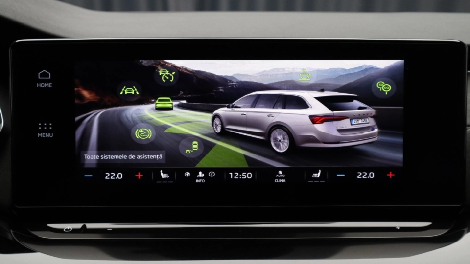 Skoda Octavia Combi Style 2.0TDI DSG Keyless Go/Entry Memorii Cockpit - imaginea 37