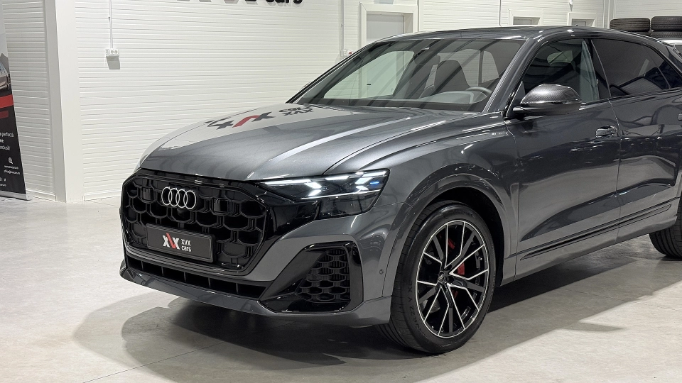 Audi Q8 55TFSIe S-Line Ventilatie B&O Matrix Trapa Punte viratoare - imaginea 10
