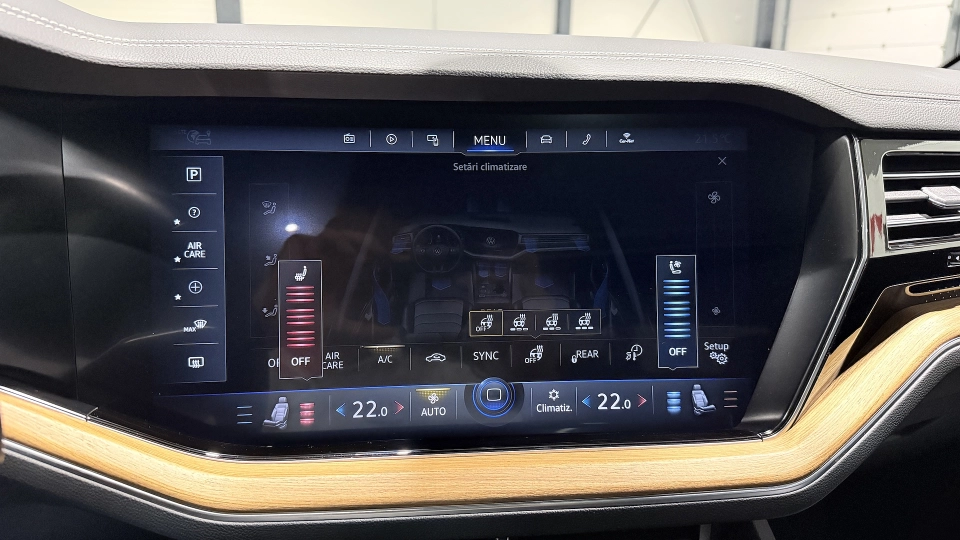 VW Touareg Matrix Scaune Ventilate Panoramic DynAudio ACC Keyless - imaginea 28