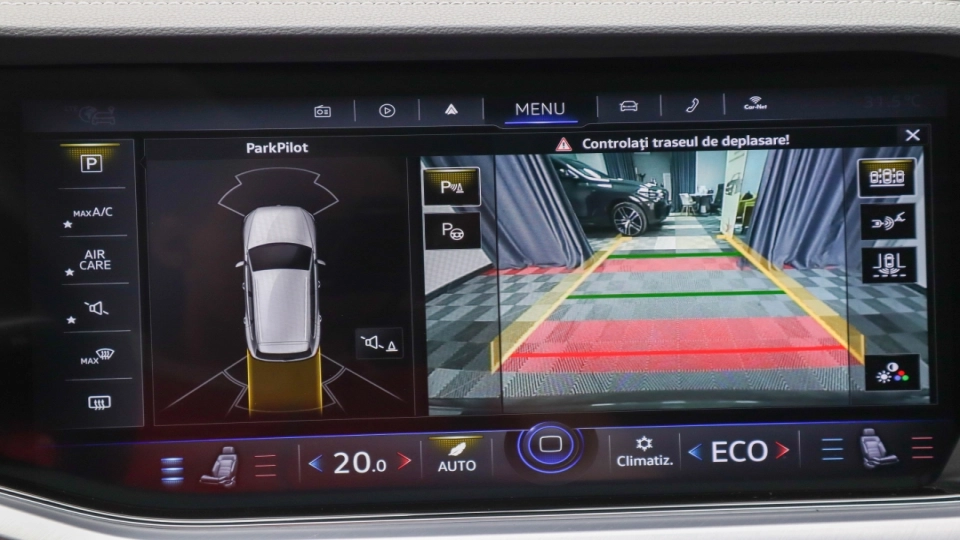 VW Touareg eHybrid Masaj Ventilatie Panoramic IQ Light Keyless Carlig - imaginea 36