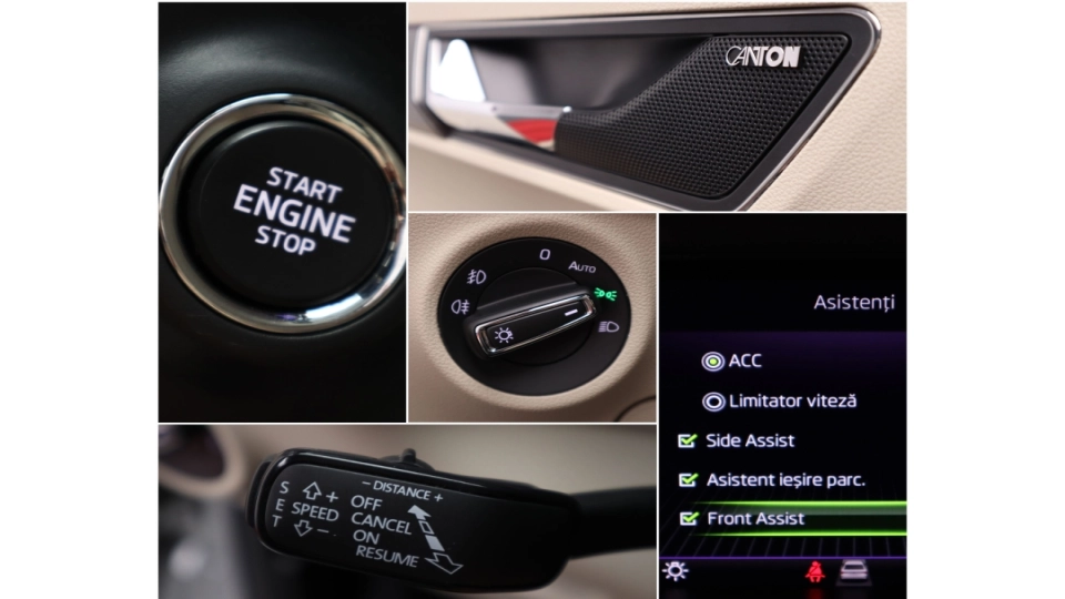 Skoda Karoq 1.5 TSI DSG Panoramic PieleCrem SideAss LED Ambientale - imaginea 39