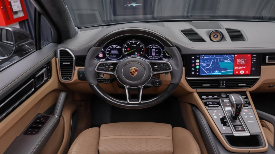 Porsche Cayenne e-hybrid Ventilatie fata/spate Burmester Softclose - imaginea 8