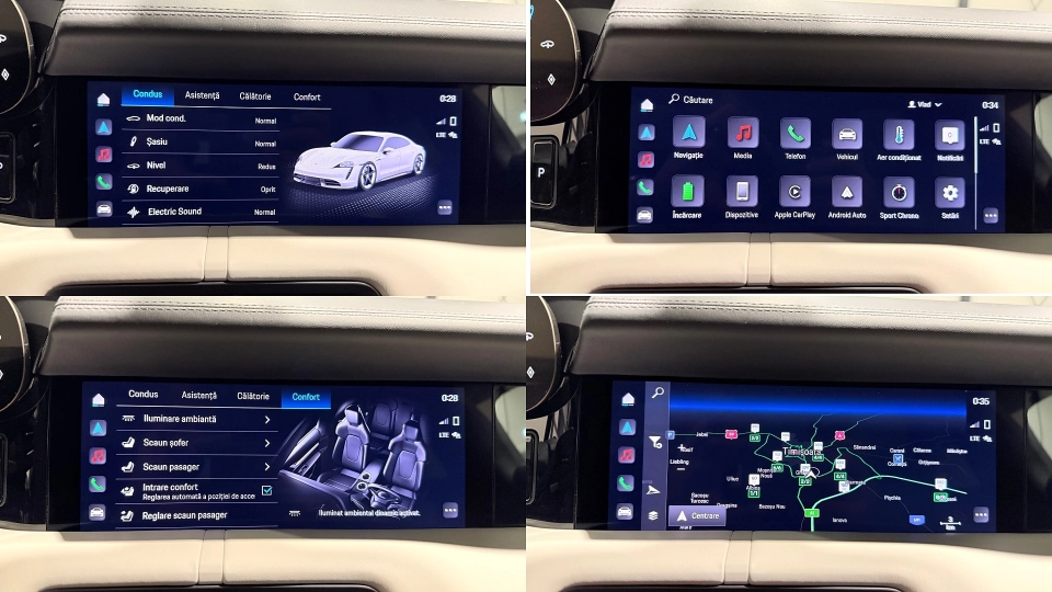 Porsche Taycan Turbo Sport Trapa Ventilatie 360 Matrix Manufaktur - imaginea 36