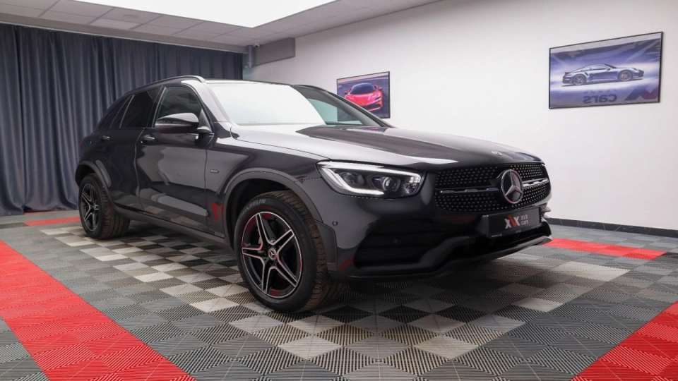 Mercedes GLC 300e AMG Burmester Ambientale Panoramic - imaginea 2