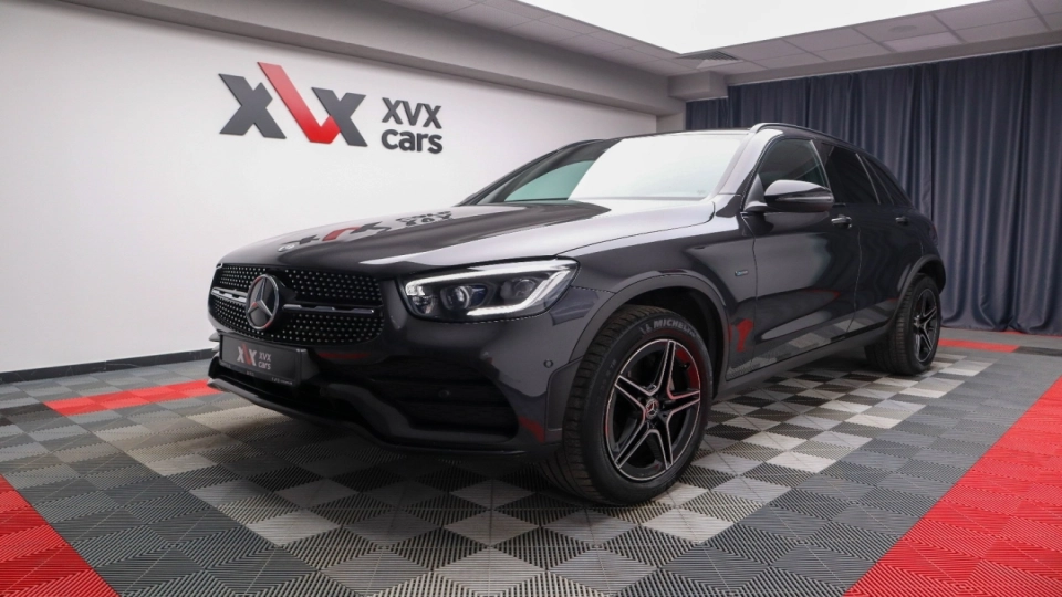 Mercedes GLC 300e AMG Burmester Ambientale Panoramic - imaginea 1