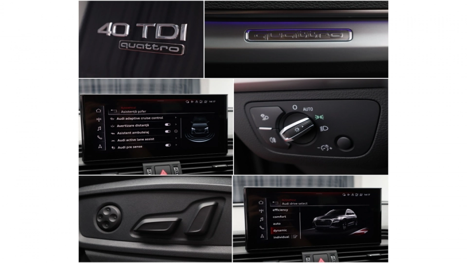 Audi Q5 40TDI Aut Quattro Matrix Android/Apple ACC Scaune Electrice - imaginea 38