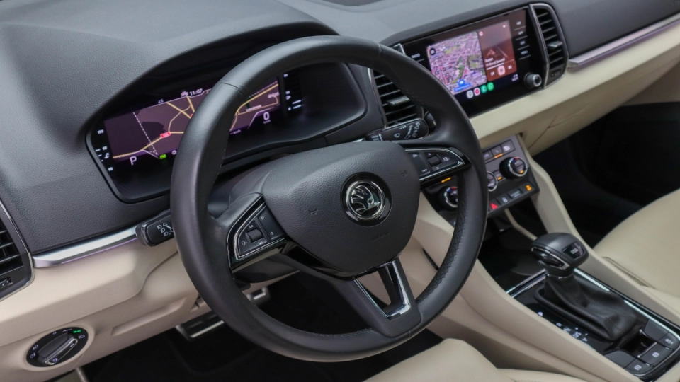 Skoda Karoq 1.5 TSI DSG Panoramic PieleCrem SideAss LED Ambientale - imaginea 34