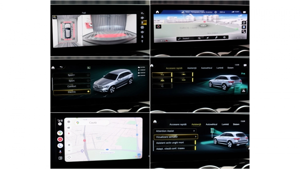 Mercedes GLC 300e MultiBeam LED Pano 360° V.Cockpit Perne Webasto - imaginea 38