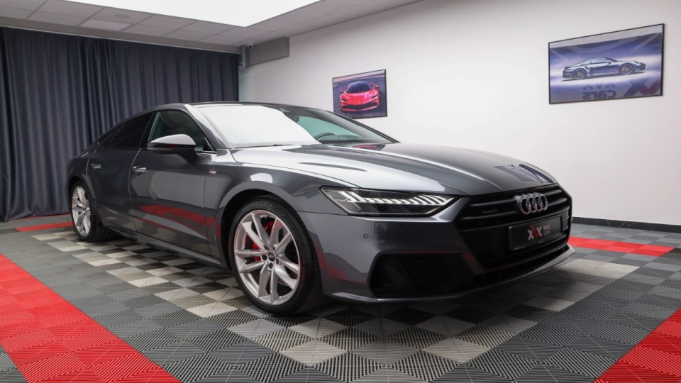 Audi A7 55TFSI e Quattro S Line Matrix HD Cockpit Audi Sport - imaginea 3
