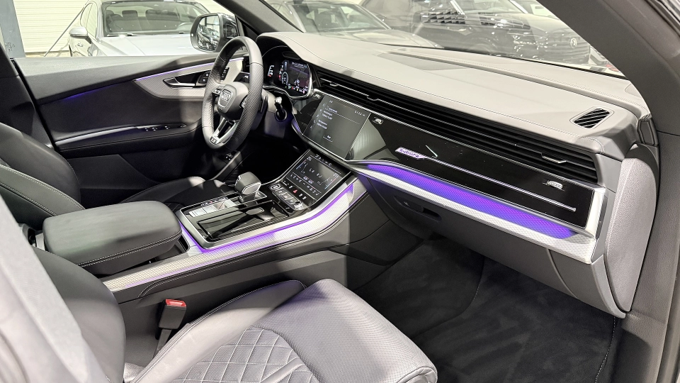 Audi Q8 55TFSIe S-Line Ventilatie B&O Matrix Trapa Punte viratoare - imaginea 31
