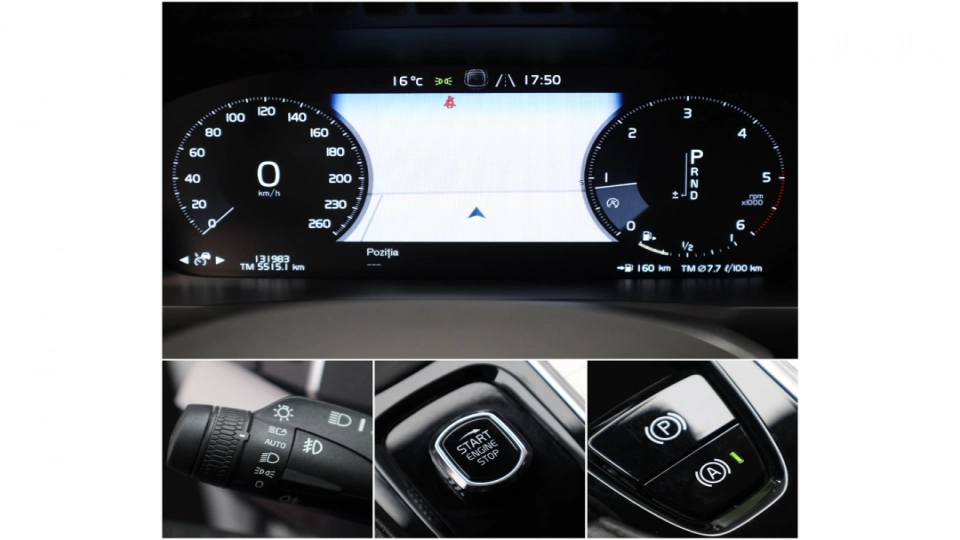 Volvo XC 90 D5 Aut 7 Locuri 4x4 Thor LED Keyless Go/Entry Virt.Cockpit - imaginea 36