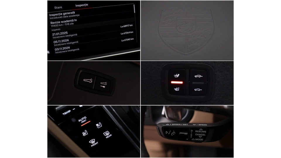 Porsche Cayenne e-hybrid Ventilatie fata/spate Burmester Softclose - imaginea 39