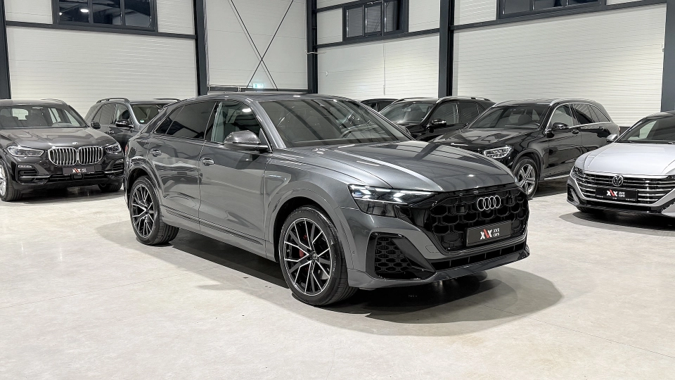 Audi Q8 55TFSIe S-Line Ventilatie B&O Matrix Trapa Punte viratoare - imaginea 2