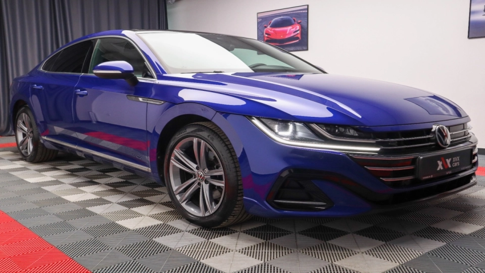 VW Arteon PlugIn DSG R Line Trapa Ambientale Cockpit Masaj ACC Keyless - imaginea 11