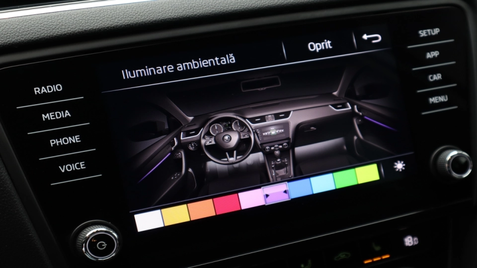 Skoda Octavia Style 2.0 TDI DSG Keyless LED Android/Apple - imaginea 33