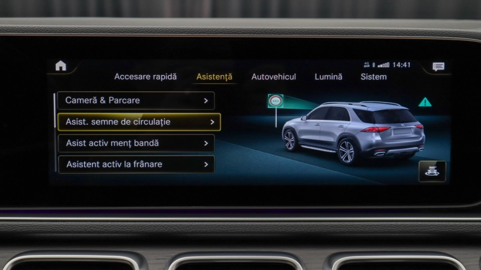 Mercedes GLE - 350de AMG - Panoramic - Ambientale - Multibeam - imaginea 37
