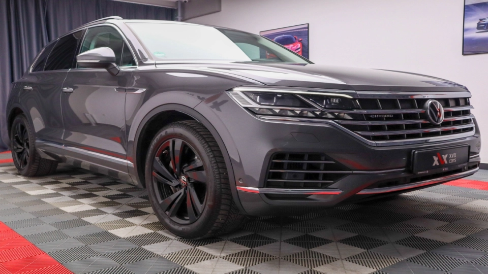 VW Touareg eHybrid Masaj Ventilatie Panoramic IQ Light Keyless Carlig - imaginea 11