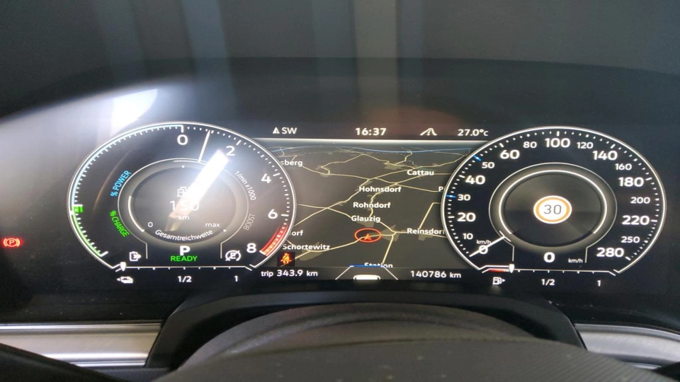 VW Touareg eHybrid Piele Puglia Ventilatie Panoramic IQ Light Carlig - imaginea 5