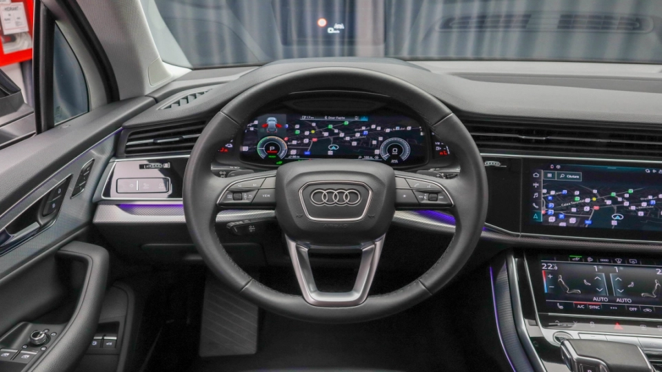 Audi Q7 55TFSIe Quattro Matrix LED Ambientale Cockpit HeadUp Keyless - imaginea 8