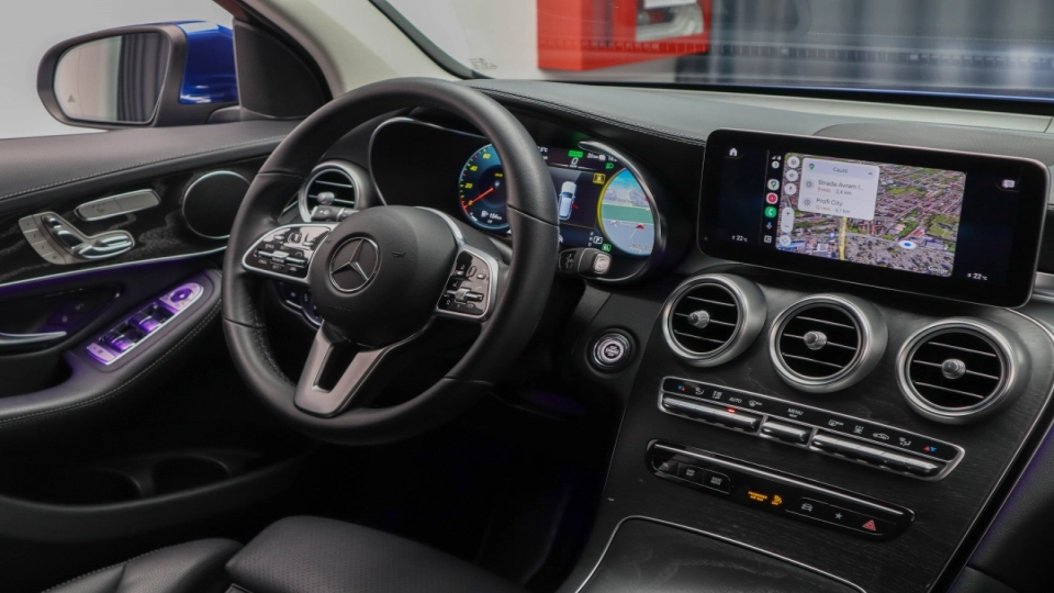 Mercedes GLC 300de Masaj HeadUp Keyless Go/Entry VirtualCockpit ACC - imaginea 35