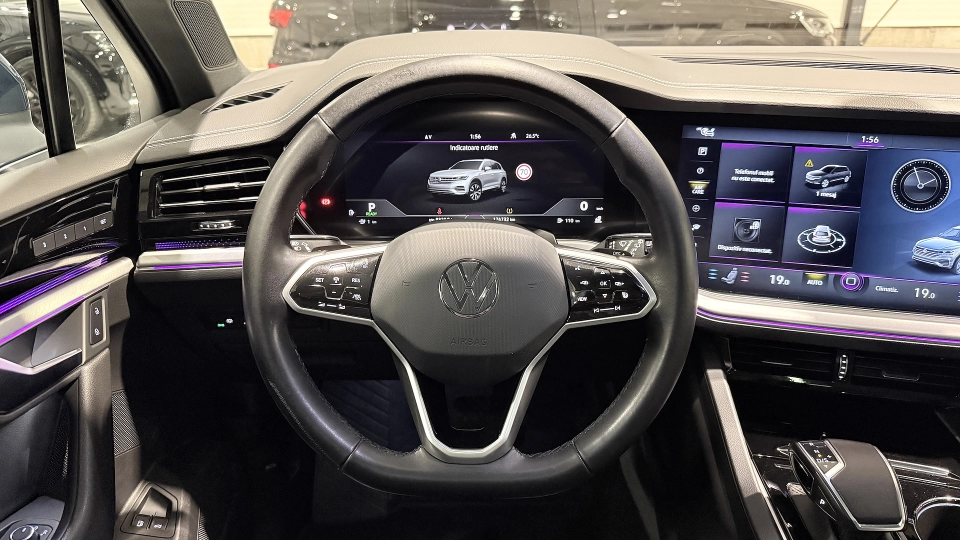 VW Touareg eHybrid Masaj Ventilatie Panoramic IQ Light Keyless Carlig - imaginea 20