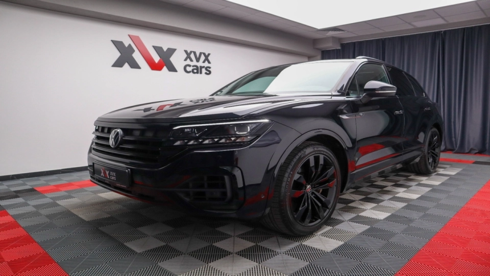 VW Touareg R Line 462 cai Panoramic IQ Light Ventilatie Keyless HeadUp - imaginea 1